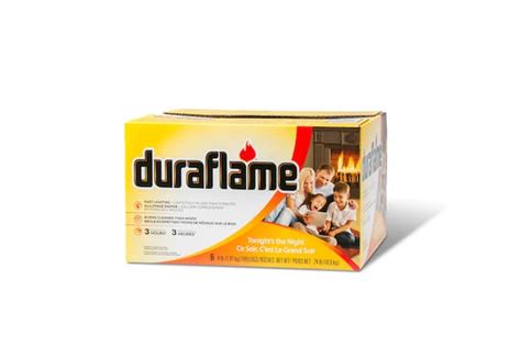 Duraflame Fast-Lighting Eco-Responsible Fire Logs, 6-pk, 4-lb ...