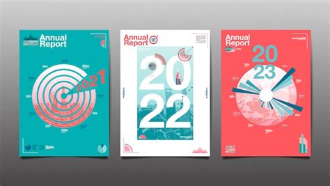 Premium Vector | Annual report 2020,2021,2022,2023 ,future, business ...