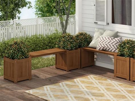 Wooden Planter Bench as Low as $78 Shipped on Wayfair (Regularly $150 ...