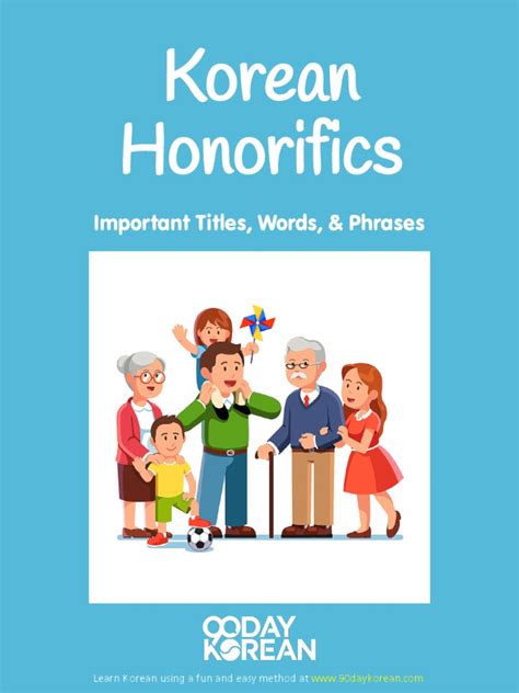 Korean Honorifics: Important Titles, Words, & Phrases | PDF | Language Families | Languages