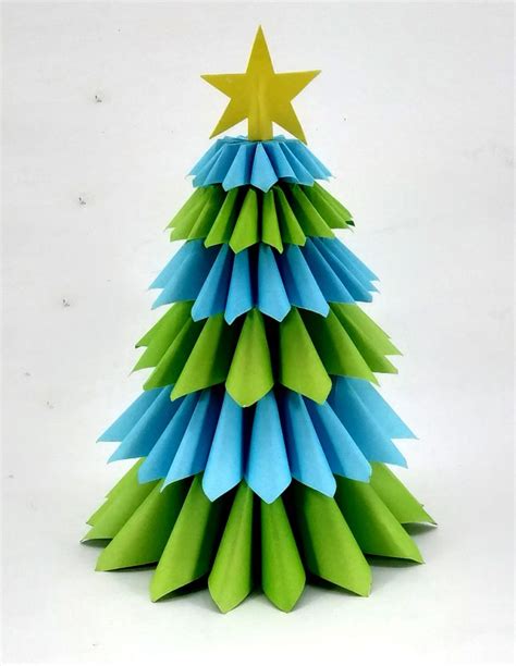 DIY 3D Paper Christmas Tree | How To Make Paper Xmas Tree | Christmas Crafts 2019 | Best DIY ...