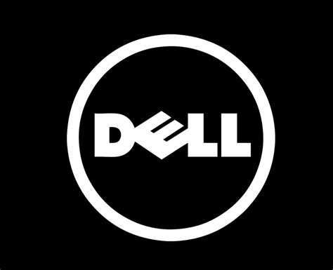 Dell Brand Logo Computer Symbol White Design Usa Laptop Vector ...