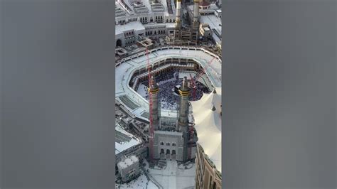 Clock tower view of Haram Sharif #islam #shorts #makkah #Kaabah - YouTube