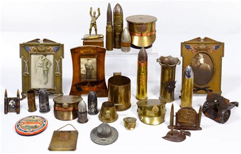 World War I Trench Art Assortment sold at auction on 13th December ...