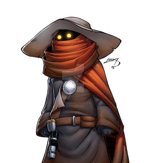 Og the Jedi Jawa Colored by LucasAckerman.deviantart.com on @DeviantArt ...