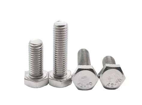 Strong and Durable: Stainless Steel Hex Bolts for Reliable Fastening