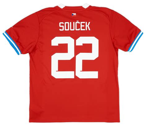 2022-23 Czech Republic Home Shirt Soucek #22