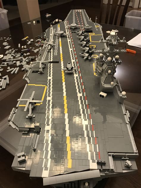 Lego Aircraft Carrier | Lego aircraft carrier, Lego, Aircraft carrier