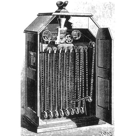 Thomas Edison Kinetoscope 1895 Rolled Canvas Art - Science Source (24 x 36) - Walmart.com ...