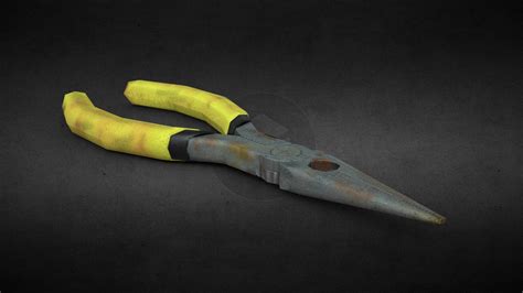 LowPoly Long Nose Pliers Asset - Download Free 3D model by powerdoge [87b5b02] - Sketchfab