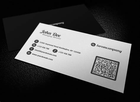 Amazing Examples of QR Code Business Card Designs - TutorialChip