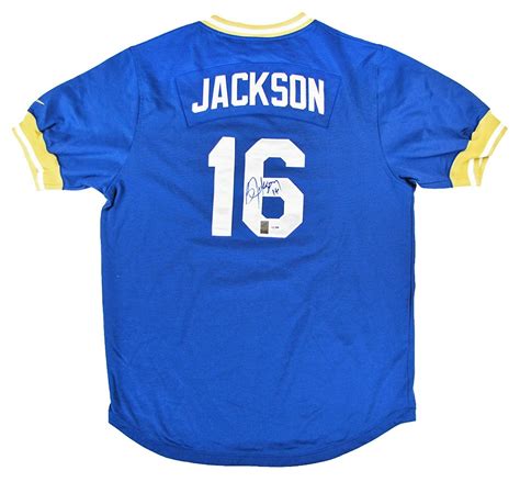 Bo Jackson Autographed Kansas City Royals Jersey (Bo Jackson Hologram ...