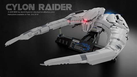 UCS-scale LEGO Cylon Raider from Battlestar Galactica - The Brothers ...