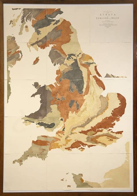 A contemporary William Smith map | History Of Geology Group