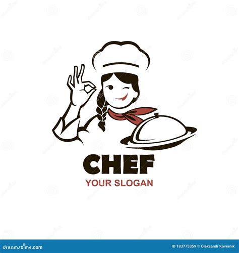 Chef Logo Spatula And Mustache Symbol Mister Chef Illustration Logo ...