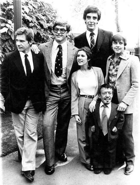 The Original Star Wars Cast Seen Just Before Filming ~ Vintage Everyday