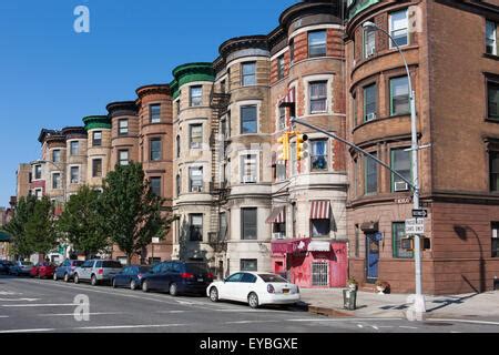 The architecture of Sugar Hill in Harlem, a neighborhood in Manhattan ...