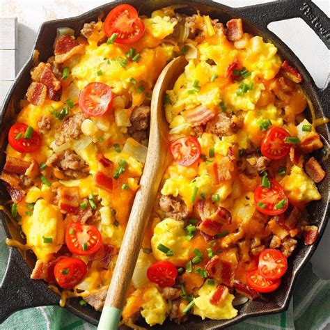 Sausage, Egg and Cheddar Farmers Breakfast Recipe: How to Make It