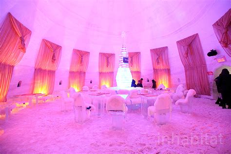 Montreal’s Snow Village is a Wintery Hotel and Bar Made Entirely From Ice Snow Village Montreal ...