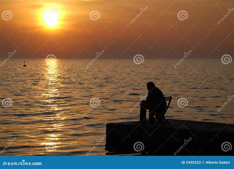 Fisherman sunset stock photo. Image of colorful, island - 2455522