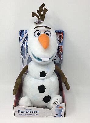 Disney Frozen II Spring & Surprise Olaf Plush Toy Talks 886144325663 | eBay