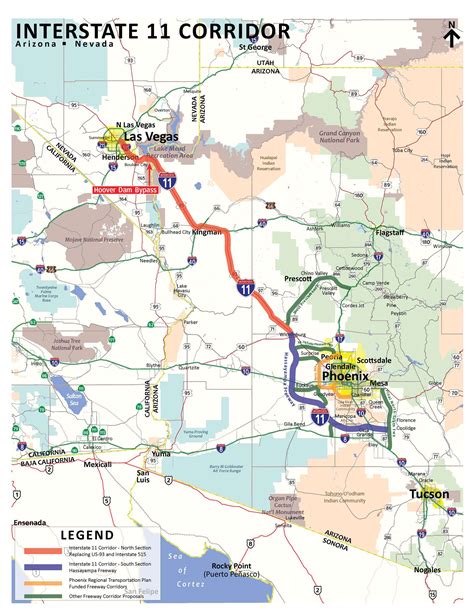 With two-year ADOT study, interstate linking Valley with Las Vegas moves closer to reality ...