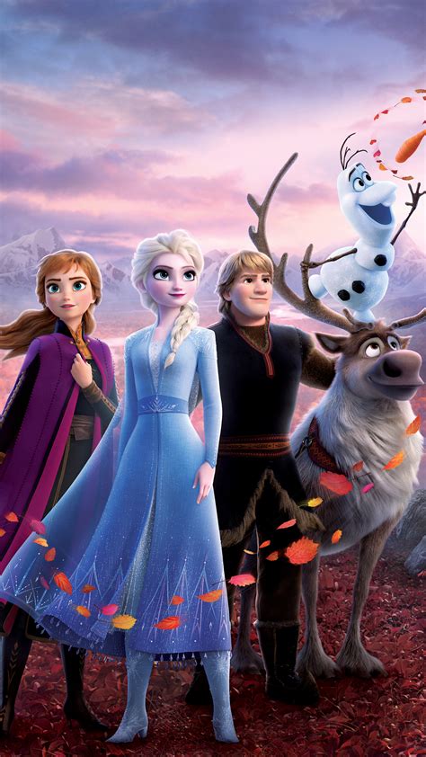 Download wallpaper 2160x3840 movie, 2019 movie, disney, frozen 2, 2160p ...