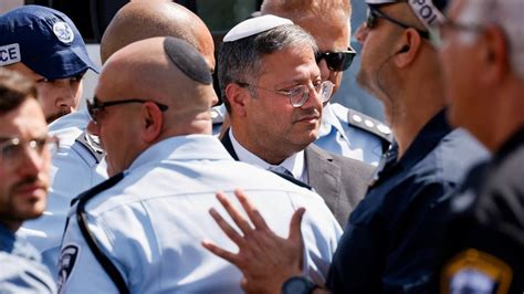 Itamar Ben-Gvir: Divisive Israeli minister visits key Jerusalem holy ...