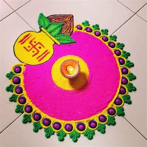 Tihar Festival in Nepal | Diwali - Festival of Lights - Stunning Nepal | Rangoli designs simple ...