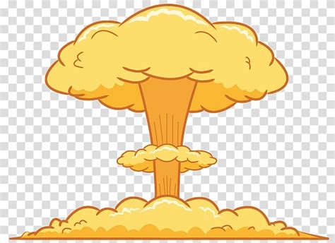 Nuclear Mushroom Cloud Explosion Clipart