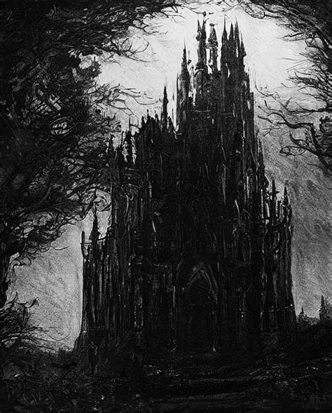 Dracula's castle - Oil painting. Art print and poster. – alexkempart