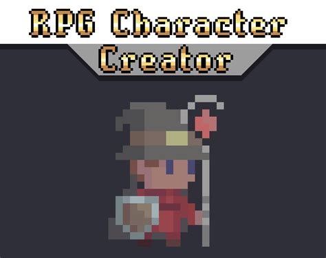 Pixel Art RPG Character Creator by edermunizz