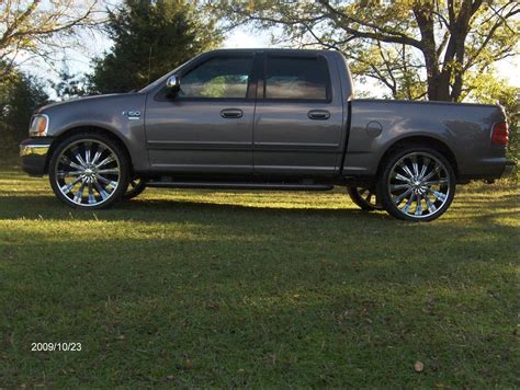 F150 On 24 Inch Rims | 2002 Ford F150 SuperCrew Cab "Blue Flame" - Tyler, TX owned by ... | Bo ...