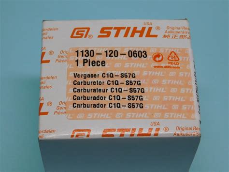 OEM CARBURETOR FOR STIHL 017 018 MS170 MS180 CHAINSAW # 1130 120 0603 ...