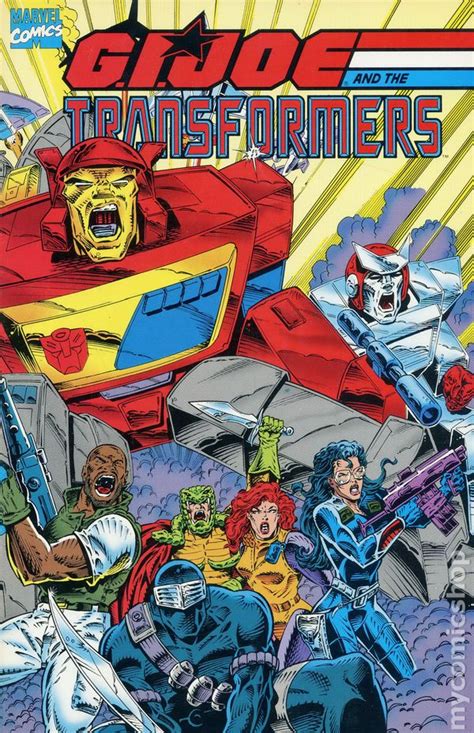 GI Joe and the Transformers TPB (1993 Marvel) comic books