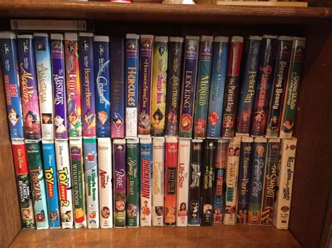 DISNEY MOVIES VHS TAPES | Disney vhs tapes, Childhood memories, Vhs