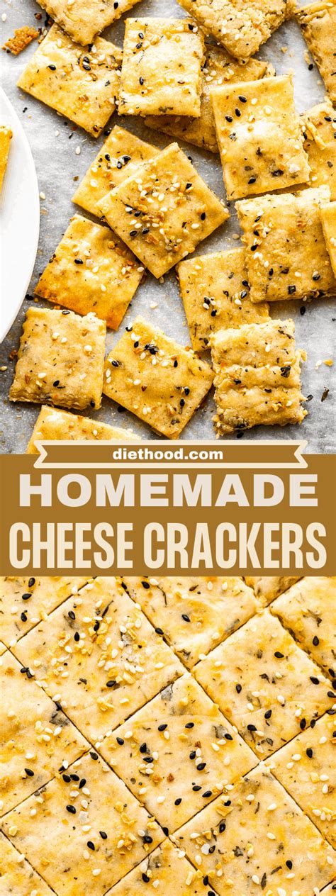 Easy Homemade Cheese Crackers Recipe | Diethood