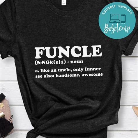 Funcle Definition Shirt | Bobotemp