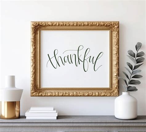 Thankful Art Print - Etsy