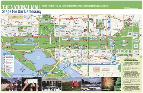 Washington Dc Map Mall - Show Me The United States Of America Map