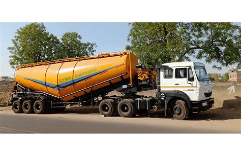 Fly Ash and Cement Bulker Trailers compressor – Kulmec Compressor