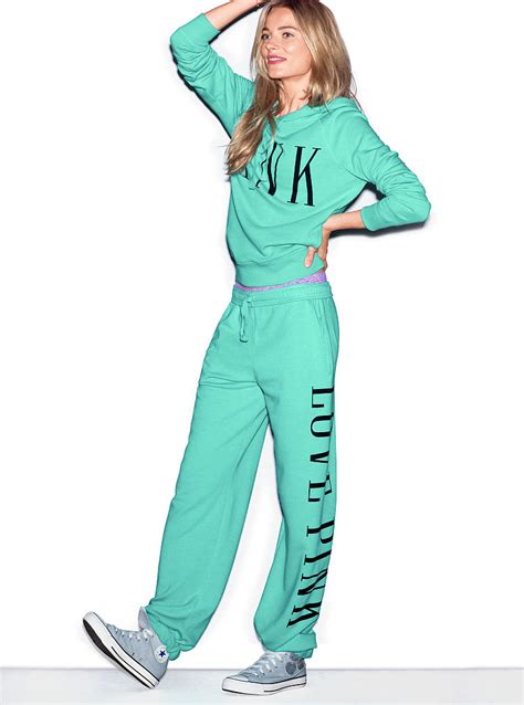 Victoria's Secret Campus Pant in Green (green mist) | Lyst