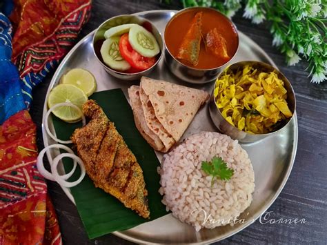 Fish Thali | Mangalorean Fish Thali - Vanita's Corner