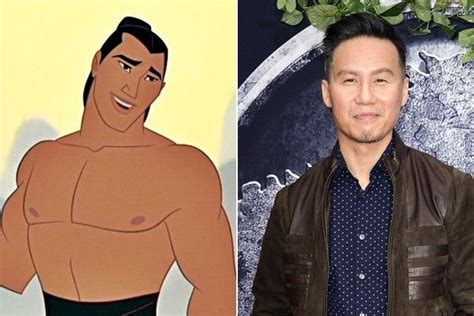 Captain Li Shang: BD Wong | Disney cartoon characters, Disney cartoons, Li shang