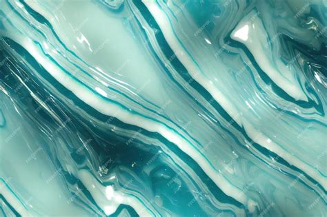 Premium Photo | Turquoise marble texture seamless pattern