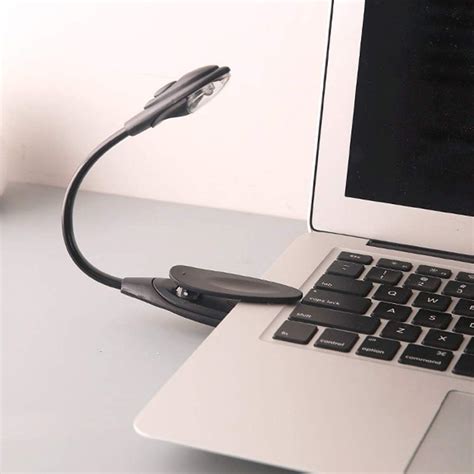 Flexible USB 12 LED Light Lamp Keyboard Reading For Notebook Laptop PC ^D