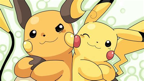 Raichu And Pikachu Wallpaper