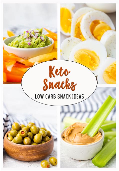 Low-Carb Snacks Keto Diet Snacks - Easy Peasy Meals