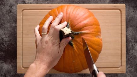 How To Cut A Pumpkin + Pumpkin Recipes - YouTube