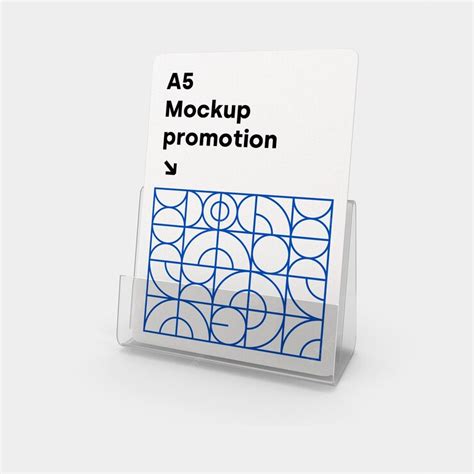 Premium PSD | Mockup flyer promotion.